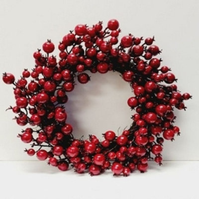 Couronne de polyuréthane imperméable 20 po Crabapple