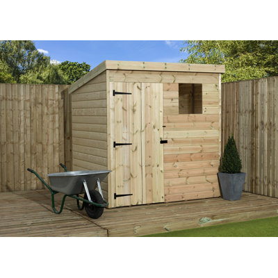 Shiplap Pent Wooden Shed