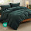  Ensemble de literie pour très grand lit avec drap-housse - Ensemble de literie extra doux en coton prélavé 4 pièces-109972609-106246515