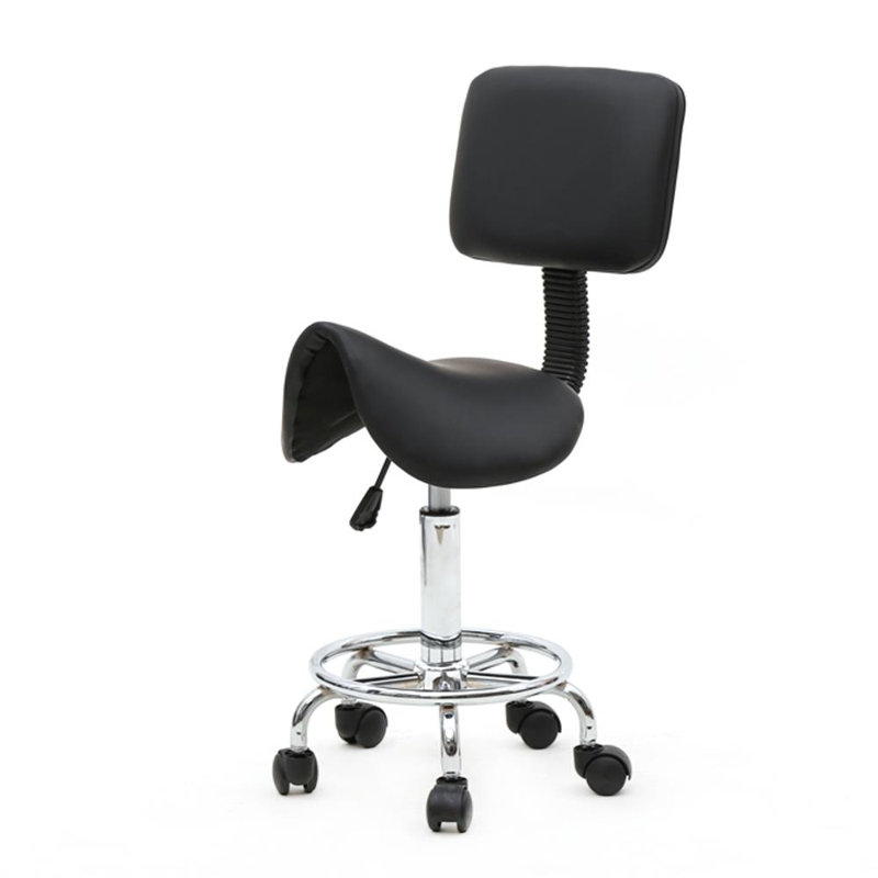 Tabouret de laboratoire réglable à hauteur de selle