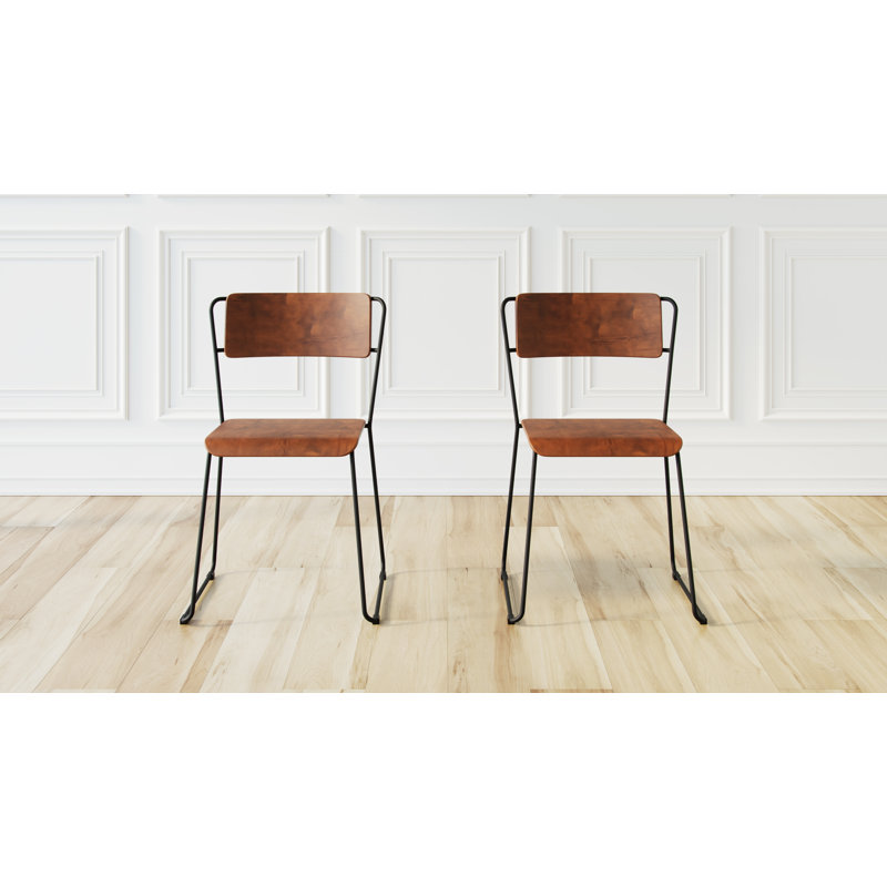 Erikk 18'' H Side Chair, Walnut