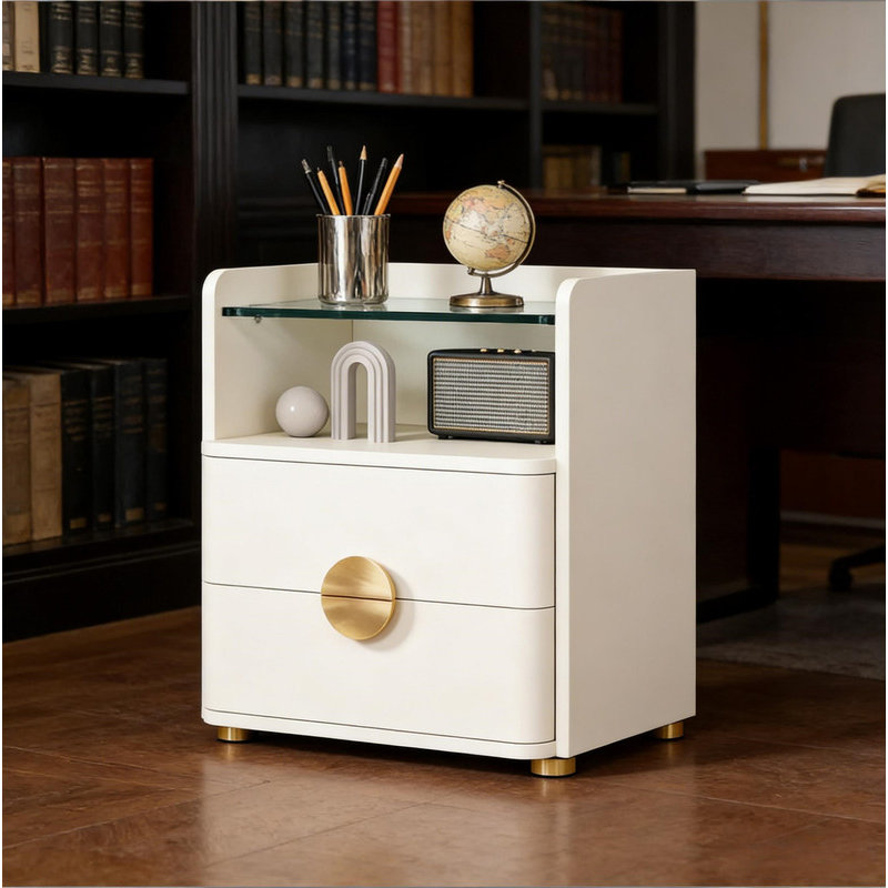 Armoire d'appoint, table de chevet, table de chevet avec rangement