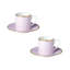 Layla Espresso Cups and Saucers