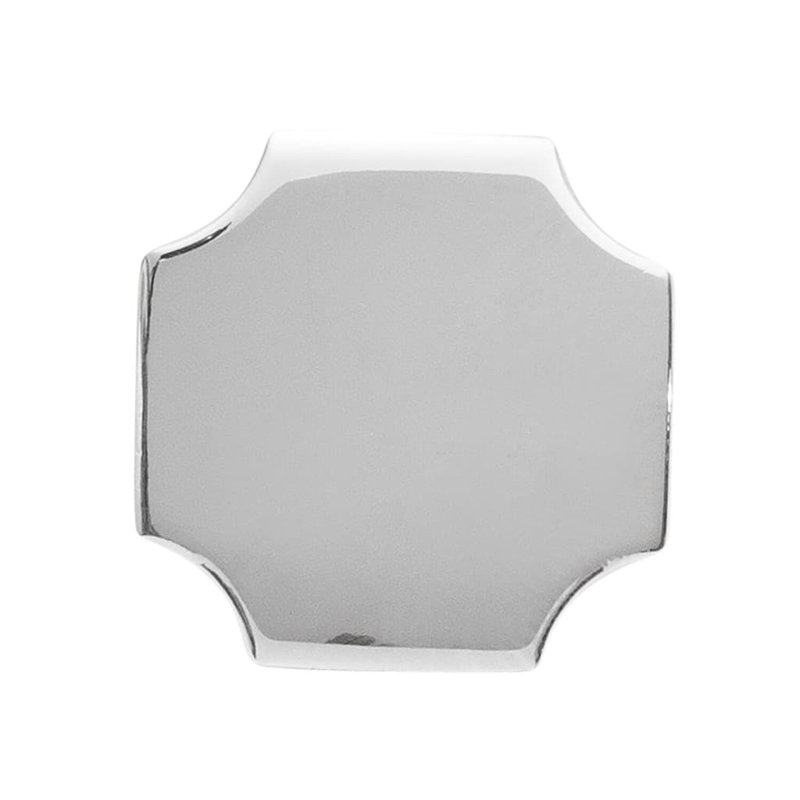 Monarch Collection Knob - 1-1/8" x 1-1/8 " Cabinet Knob - Transitional Hardware for Drawers & Cabinets, Chrome