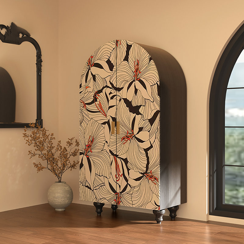 Garde-robe vintage française à double porte