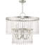 Lustre unique à 5 lumières avec détails en cristal Kingsville-99179852
