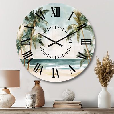 Horloge murale Palms