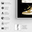 Collection Golden Sneaker - impression sur toile-55893768-55886765