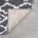 Tapis gris / blanc Jemima