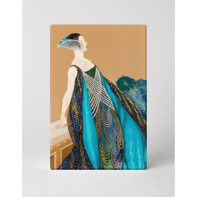Elegant en robe de soirée