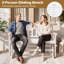 Banc oscillant en bois Geroline