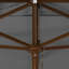 Parasol de marché rectangulaire en bois 6,5 pi x 10 pi Aklin-1506081240