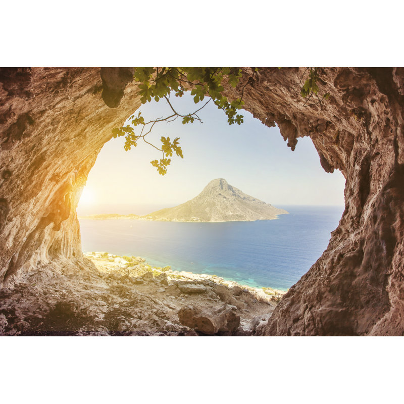 Kafton Kalymnos Island, Greece - Wrapped Canvas Print, 51cm H x 76cm W x 3.8cm D
