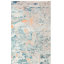 Tapis abstrait bleu / beige / orange Riccio-1799354588