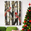 Art des Fêtes de Noël - CD sur toile tendue avec châssis