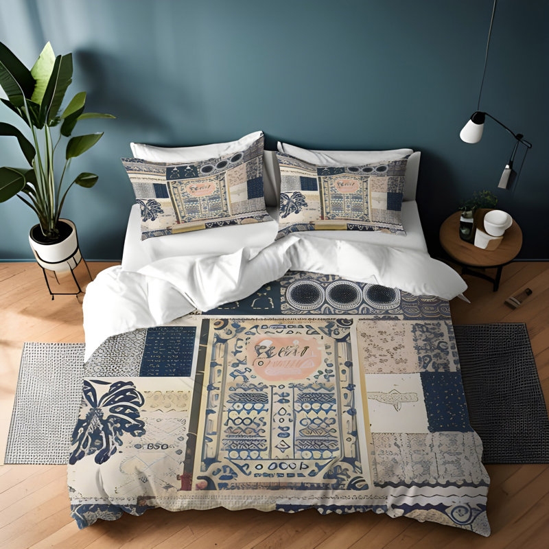 Literie , Housse de couette pour très grand lit et 2 très