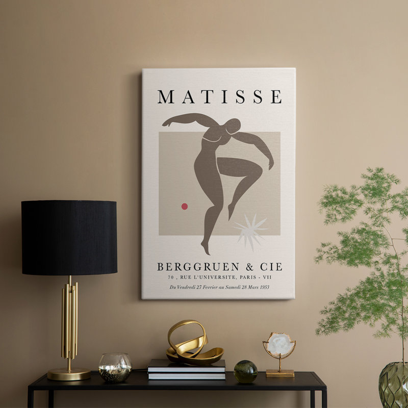 Matisse CCxxix, reproduction d'art encadrée sur mesure, galerie Cavas, H 48 po x l 32 po