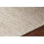 Tapis beige / rouge tissé à la main Crest