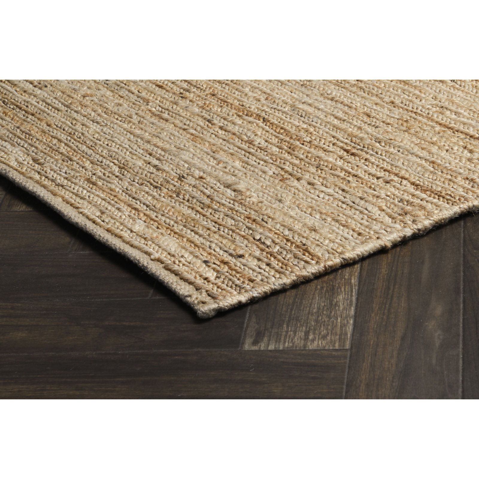 Liza Hand-Woven Jute/Sisal Natural Area Rug, Rectangle 2' x 3'