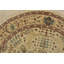 Tapis beige nouvel âge en laine 5 pi 11 po x 6 pi 1 po Farradeh