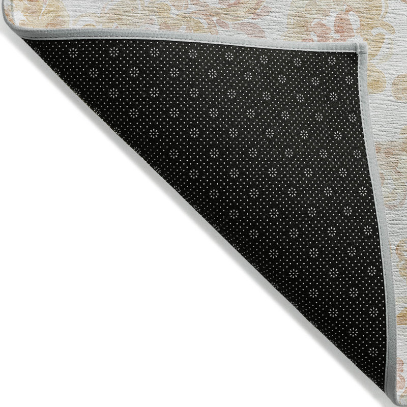 Tapis intérieur / extérieur en polyester tissé à la machine srija, Rectangle 9 pi x 12 pi