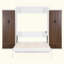 Lit escamotable Murphy avec placard, tiroirs et table