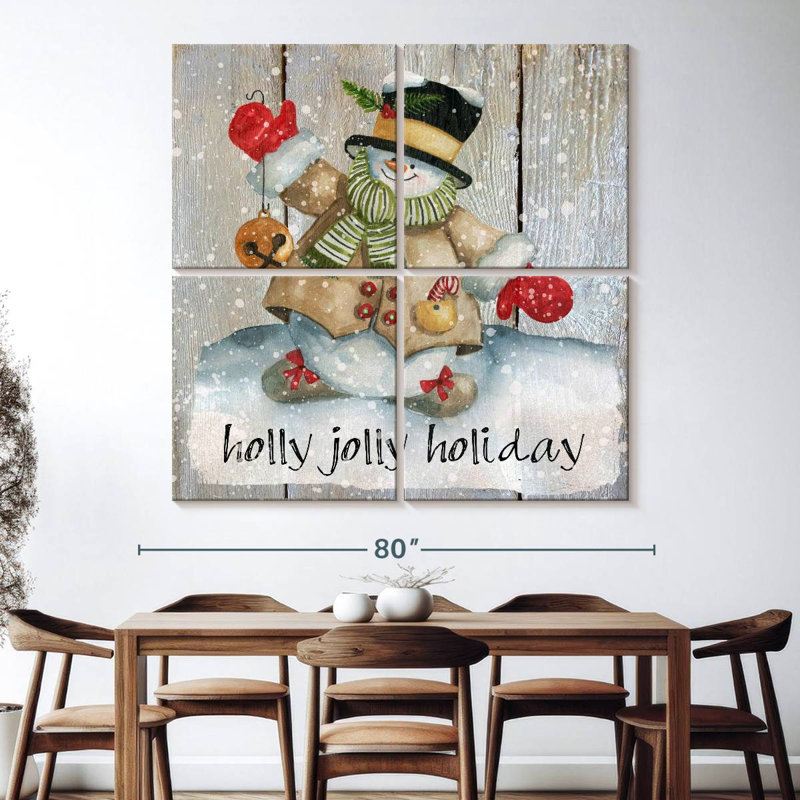 Lelend Holly Jolly Snowman, 74" H x 74" W