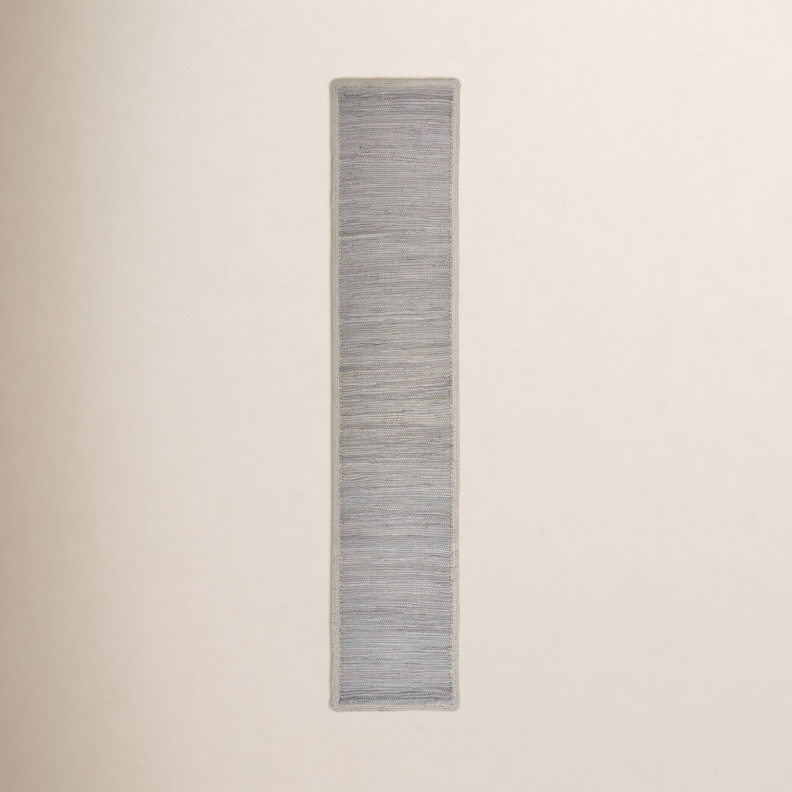Feliciano Geometric Table Runner, Gray