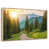 Floating Frame Natural Wood selected