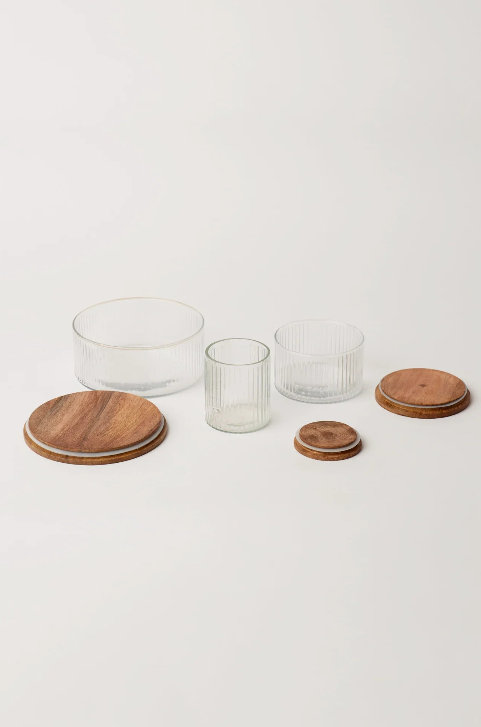 6'' Glass Apothecary Jar