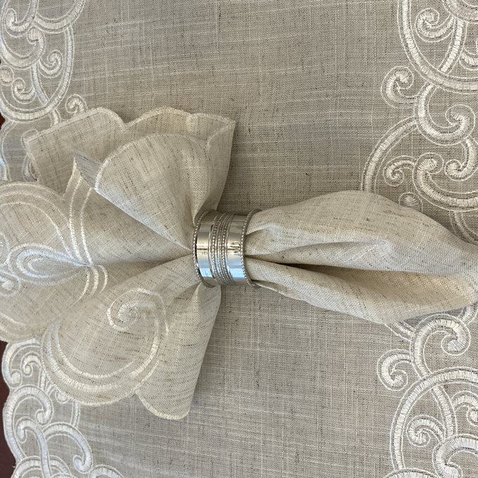 Brass Napkin Ring (Set of 4)