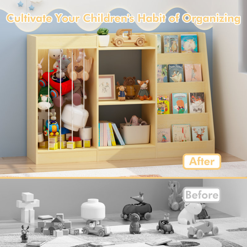 Bibliothèque et bibliothèque pour enfants, Naturel