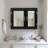 Ahmia 30 " W X 24 " H Surface and Recessed Framed Medicine Cabinet with Mirror