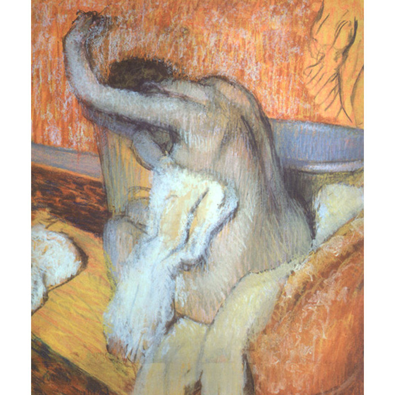 Après le bain, H 24 po x l 20 po