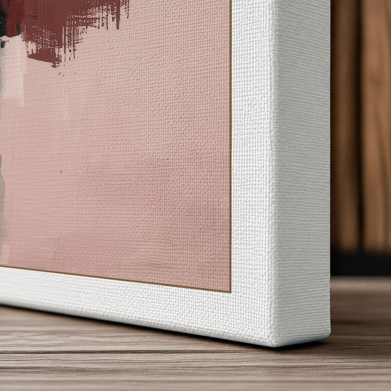Soft Horizons Abstract - Wrapped Canvas, 30x20 - 76.2 x 50.8 cm, White Border