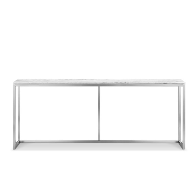 Callon 72'' Marble Top Console Table