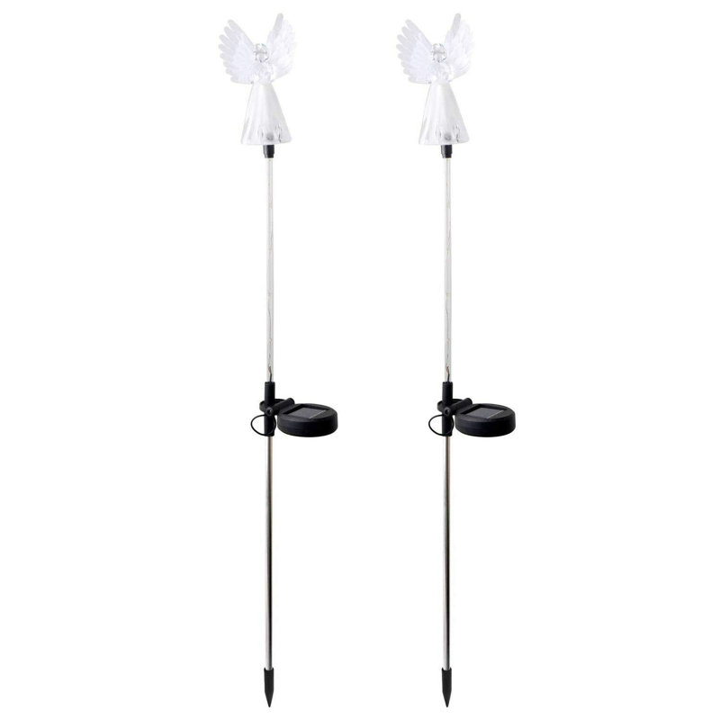 Clear Solar Powered Pathway Light