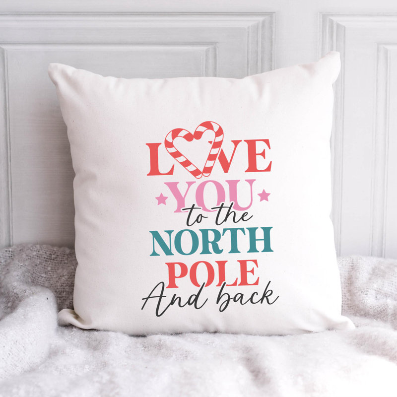 Coussin en polyester Christmas-14, 20 po x 20 po