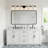 49.25" 6 - Light Dimmable Vanity Light with Glass Shade-1689359659