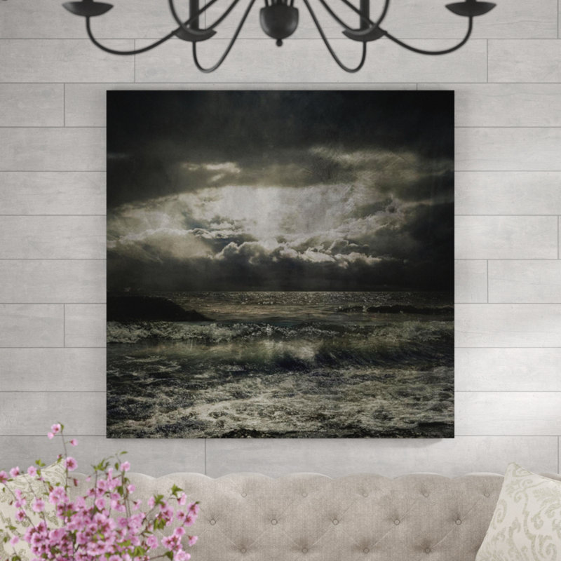 Neptune Skies par Austin Beiv - photographie, Couche de verre, H 47 po x l 47 po x P 1,5 po