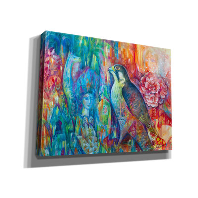 'Damask Rose' by Oxana Zaika Canvas Wall Art