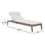 Ibiza Outdoor Teak Chaise Lounge-66942619