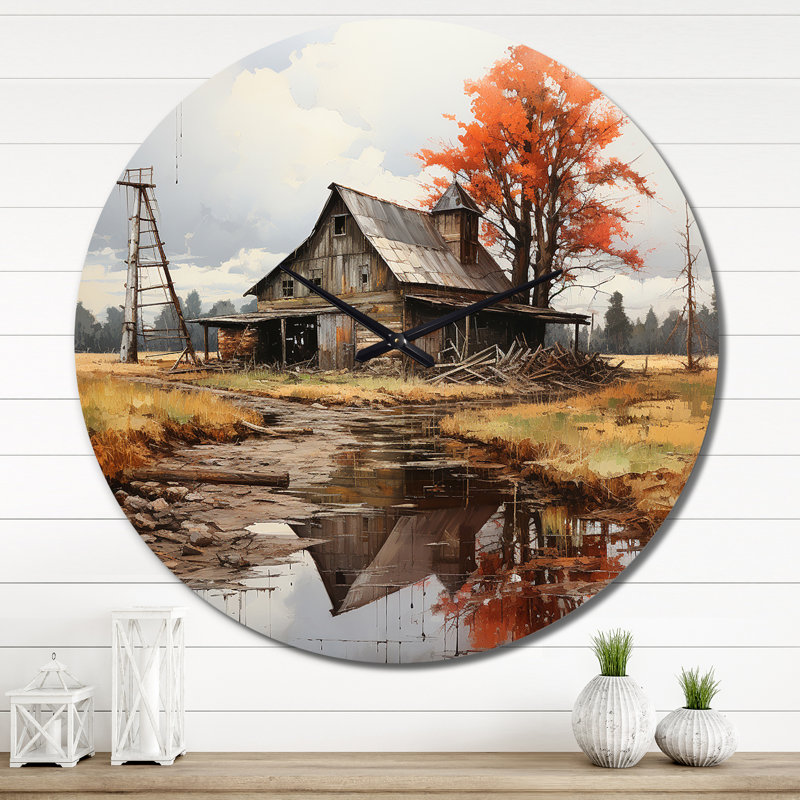 Horloge murale Barns, Très grand