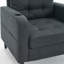 Ensemble de fauteuil rembourré avec repose-pieds et porte-gobelet Jurnei-386554624