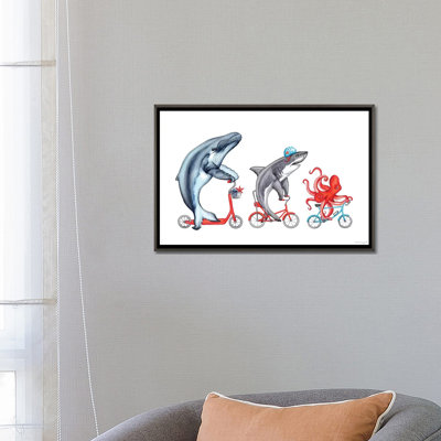 " Sea Animals Trio " by Amélie Legault