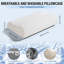 Rayon de mousse à mémoire de forme coussin rafraîchissant hypoallergénique de massage cervical lavable-1409638001