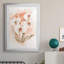 «White and Coral Orchid I» - Peinture sur toile encadrée-1825629510-1825629563
