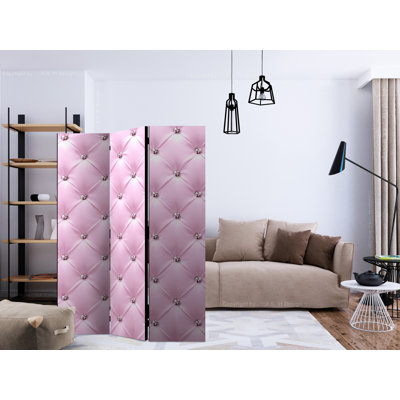 Barkev 172cm H Solid Wood Folding Room Divider