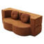 Lit simple, 21 lits pliants orange, pour les invités, bureau à domicile, appartement, sans assemblage, matelas en mousse, salon,