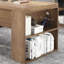 Bureau de direction en bois massif avec tiroirs Burlywood-1901309073-1901309087